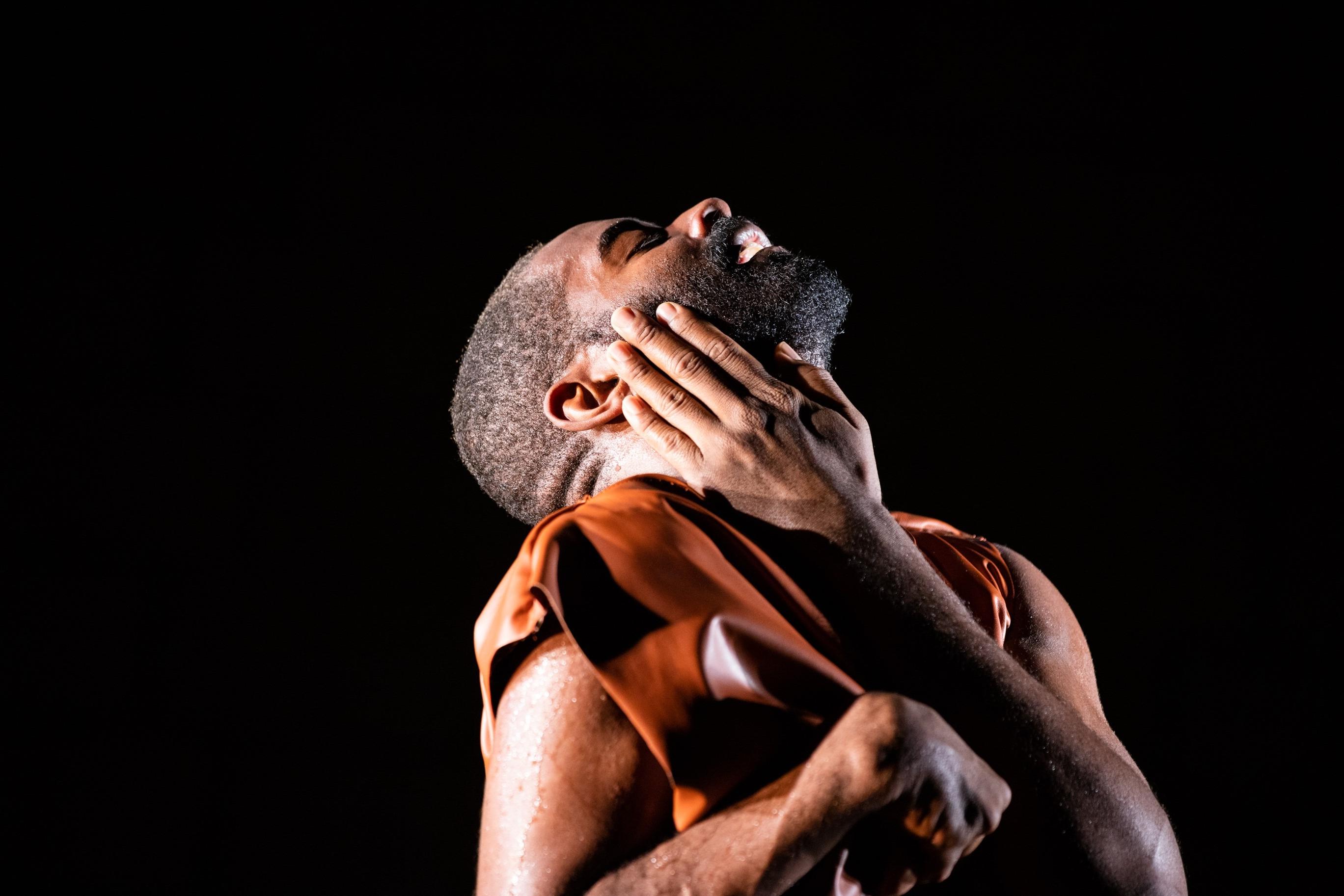 Close up of dancer Jerron Herman